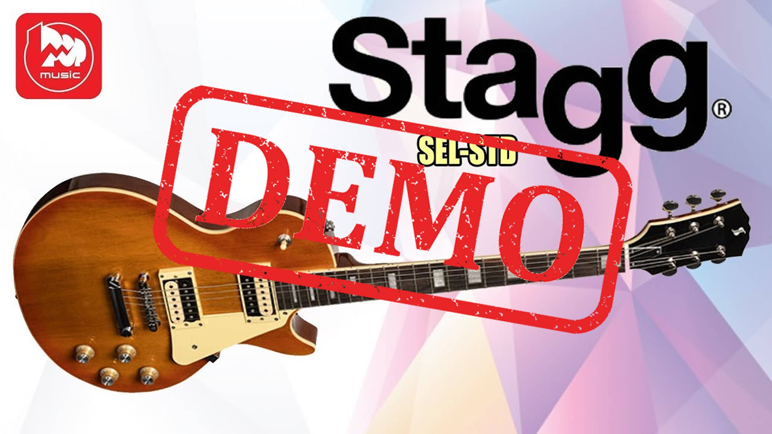 Электрогитара STAGG SEL-STD - демонстрация звучания смотреть онлайн