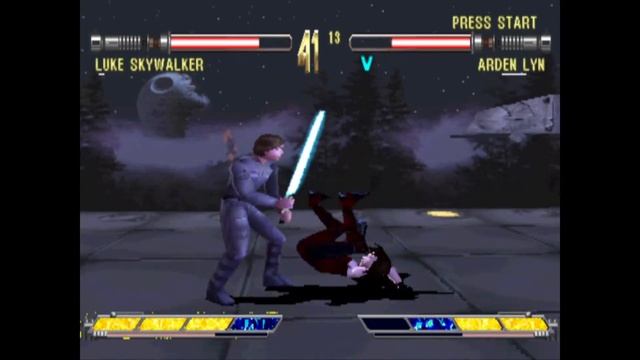 Star Wars: Masters of Teräs Käsi - Gameplay PS1 смотреть онлайн