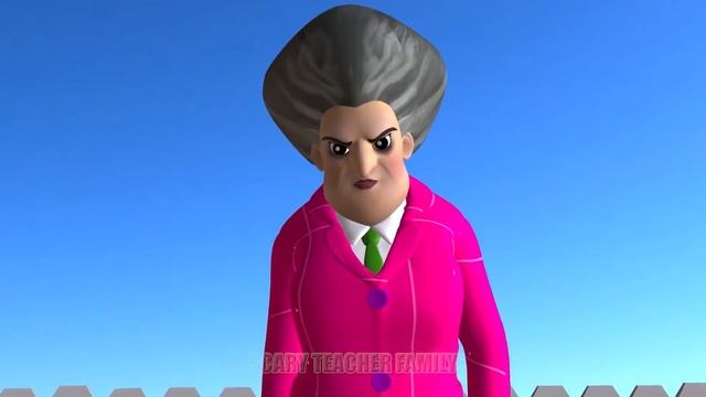Bicycle Racing Nick and Ice Cream Man with Scary Neighbor - Scary Teacher 3D The Best Fun Animation смотреть онлайн