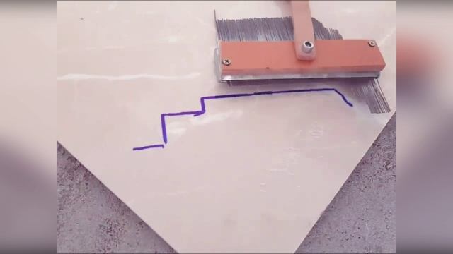 Хитрый прибор для нанесения разметки на керамическую плитку смотреть онлайн