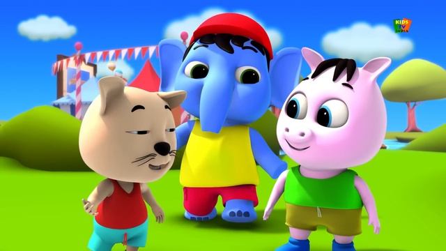 Ek Mota Hathi Hindi Rhyme | Poems In Hindi | एक मोटा हाथी | Kids TV India | Hindi Nursery Rhymes смотреть онлайн