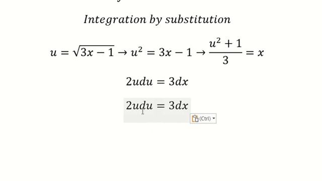 Calculus Help: Integral ∫ x √(3x-1)dx - Integration by substitution смотреть онлайн