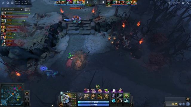 Iceberg (Rank 116) plays Tiny Dota 2 Full Game смотреть онлайн