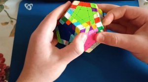 Как Собрать Гигаминкс Часть 2 | Gigaminx Tutorial