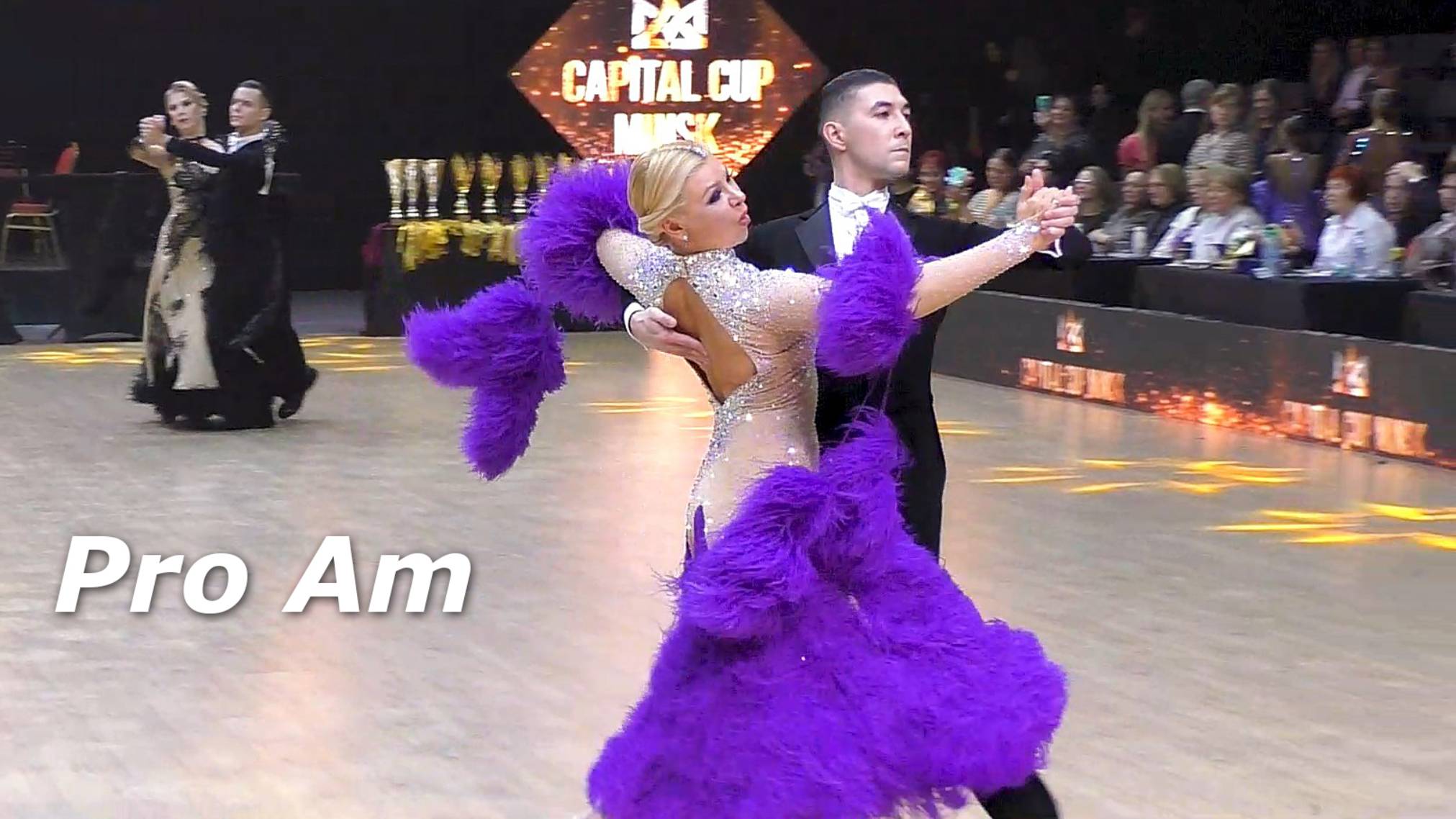 ProAm Scholarship B, Int. St: медленный вальс, танго, венский вальс, медленный фокстрот, квикстеп. смотреть онлайн