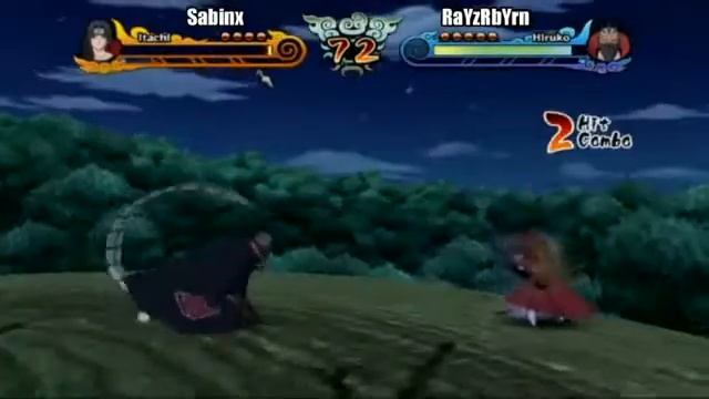 Naruto Shippuuden: Clash of Ninja Revolution 3:::Itachi vs Hiruko смотреть онлайн