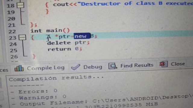Virtual destructor #nepali #bsccsit смотреть онлайн
