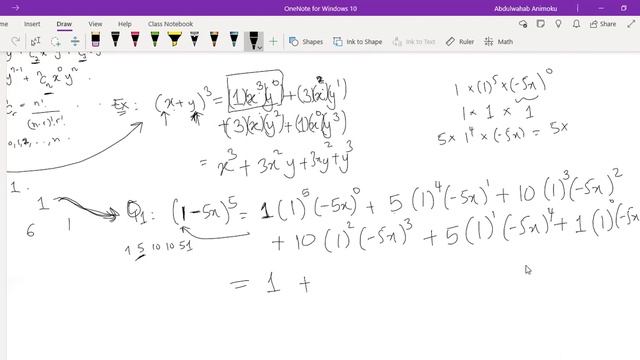 How to Use Pascal's Triangle in Binomial Expansion смотреть онлайн
