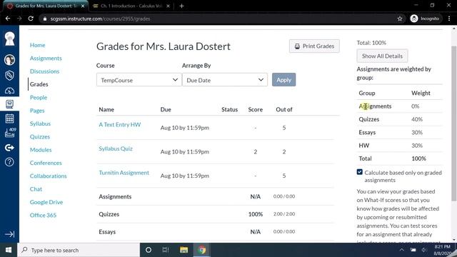 SCGSSM Student - Canvas LMS Intro смотреть онлайн
