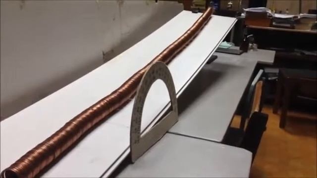 Магнитный поезд - движение под углом 8 гр. смотреть онлайн