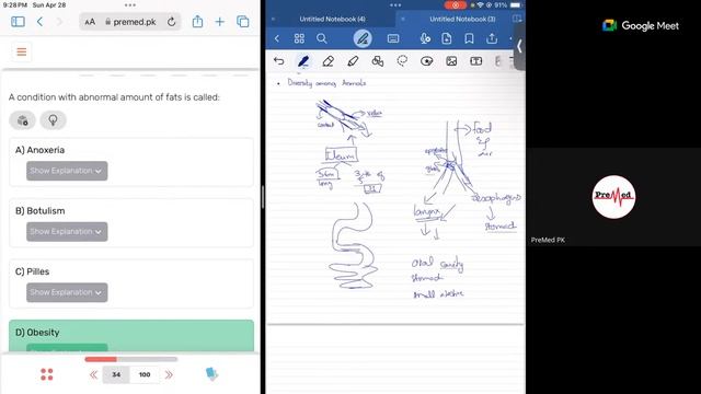 Free Weekly Test 16 - 28th April 2024 - Live Discussion - PreMed.PK смотреть онлайн
