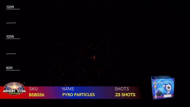 Pyro Particles! 500 Gram Cake by "Bright Star Fireworks" смотреть онлайн