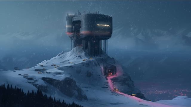 ❄️ Темная научно-фантастическая музыка для зимнего расслабления (Глубокая и расслабляющая) 🌌 смотреть онлайн