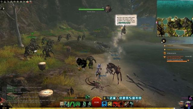 Achievement - Lowland Shore - A Hard Day's Work - п.1 (Woken by Peace, Trolls) (Guild Wars 2) смотреть онлайн