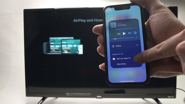 How to Setup AirPlay on Your Onn Roku TV (Screen Mirror) смотреть онлайн