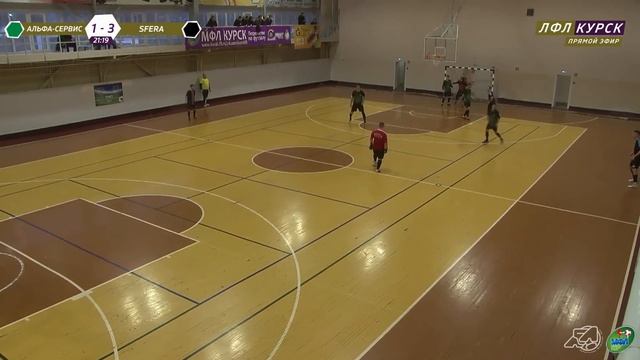 20.01. 16-30. АЛЬФА-СЕРВИС КУРСК - SFERA. Чемпионат МФЛ Курск по футзалу 5х5 2023/24. 8 тур смотреть онлайн