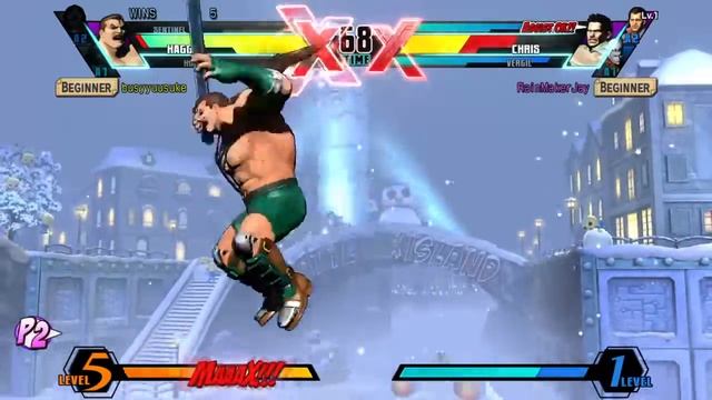 PS4 UMVC 3 Player Online Play (Chris Frank Vergil) #210 смотреть онлайн