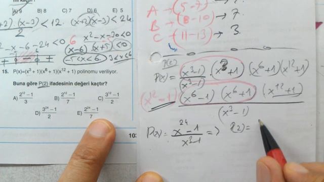 3 Adım Deneme Sınavları | AYT | 1. Adım 5. Deneme | Matematik Testi | AYT.MAT | MEB | 11-20 | EBA смотреть онлайн