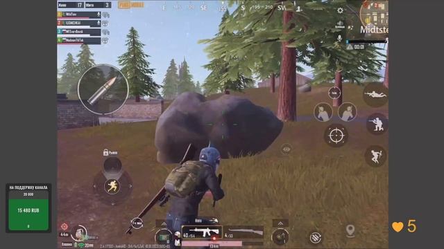САМЫЙ ТОЧНЫЙ КАРЯК ВО ВСЁМ ПАБГЕ - ЛУЧШЕ НЕ ПИКАТЬ - ХАЙЛАЙТЫ - PUBG MOBILE смотреть онлайн