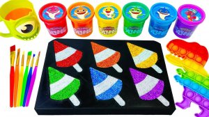 Любимые мультики АСМР для самых маленьких. Залипательно. Игрушки развивающие. Поп-ит.