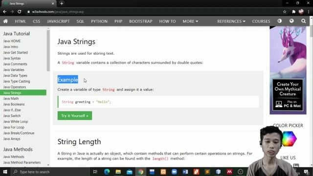 BELAJAR JAVA PART 2 - JAVA OPERATOR, JAVA STRING смотреть онлайн