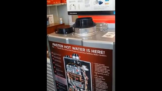 Rinnai condensing water heaters -- features смотреть онлайн