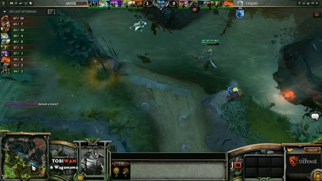 Team Liquid vs Artyk Gaming Game 2 The Defense 4 DOTA 2 TobiWan смотреть онлайн