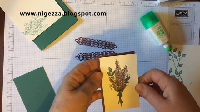 Stampin Up SAB Lots of Lavender Card смотреть онлайн