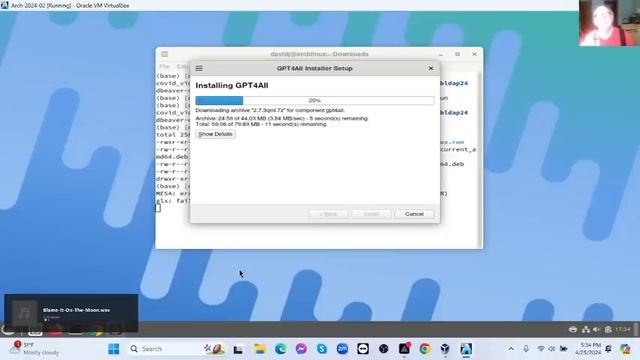 ArchLinux: Installing GPT4ALL