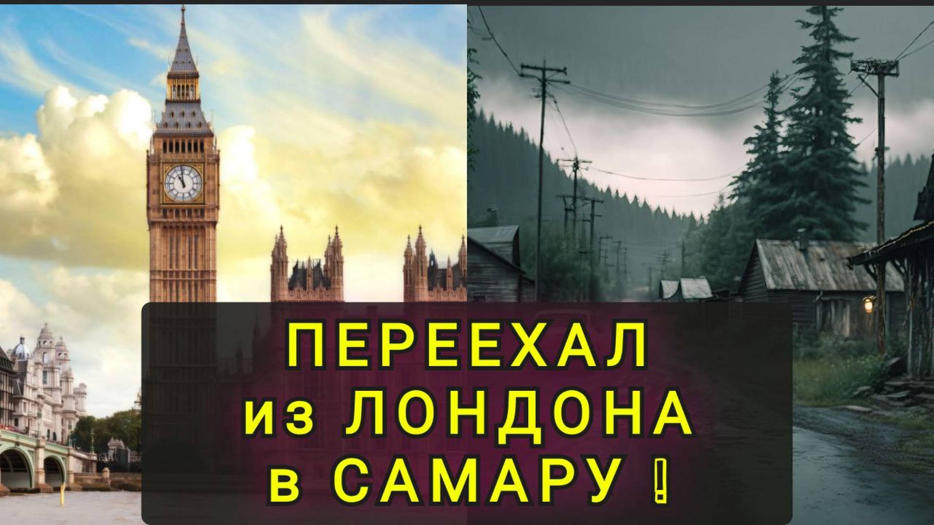 ИЗ ЛОНДОНА В САМАРУ ! В ДЕРЕВНЮ ! смотреть онлайн