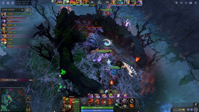 BananaSlamJamma (Rank 113) plays Pudge Dota 2 Full Game смотреть онлайн