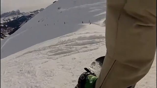 GoPro HD Hero2 snowboard slowmo смотреть онлайн