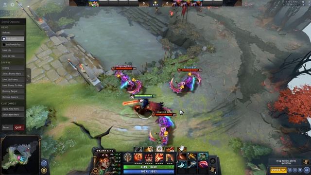 Wraith King Best Mix Set (Arcana 'The One True King'+Blistering Shade) смотреть онлайн