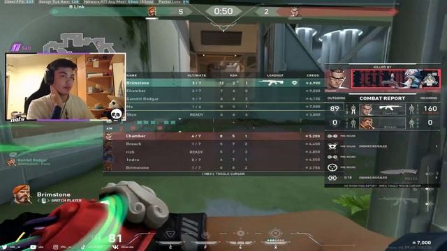 GAMBIT NATS CYPHER VALORANT RANKED GAMEPLAY [Full Match VOD] смотреть онлайн