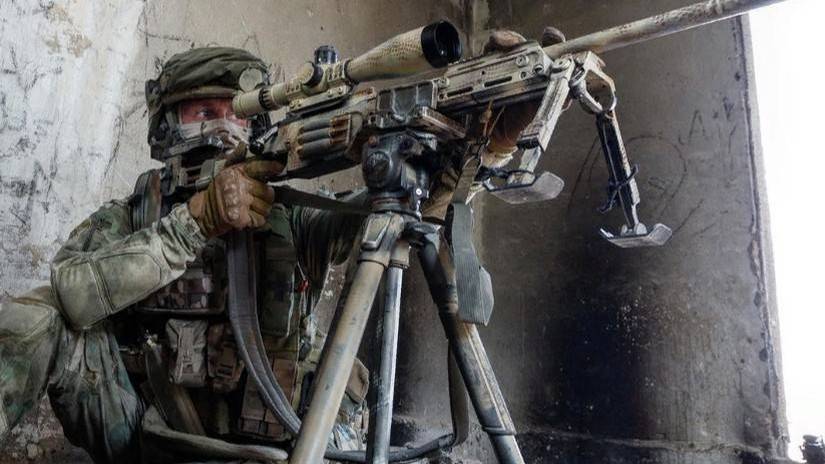 Снайпер ССО в Сирии