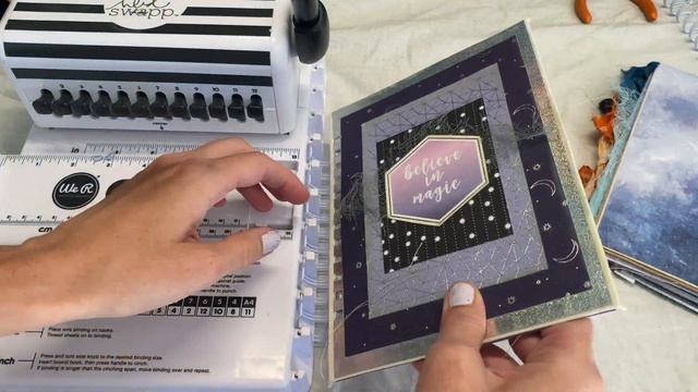 Binding Spiral bound junk journal 2 ways (With & without cinch) смотреть онлайн