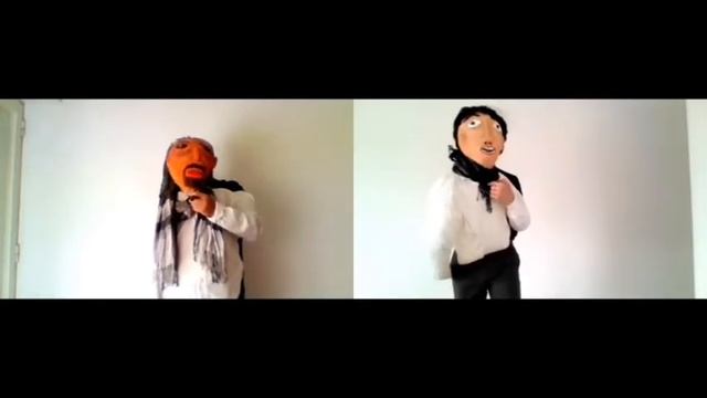 hamlet con títere centauro.Escenografía смотреть онлайн