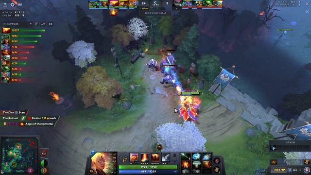 Lina Dota 2 Gameplay T1.Ana with Gleipnir and Daedalus смотреть онлайн