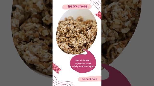 Overnight Oats Chocolate Peanut #oatsrecipe #overnightoats смотреть онлайн