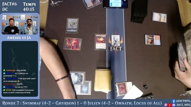 FACT#6 DC R7 - Swimmaf (Ghyrson) vs Julien (Omnath, Locus of All) смотреть онлайн