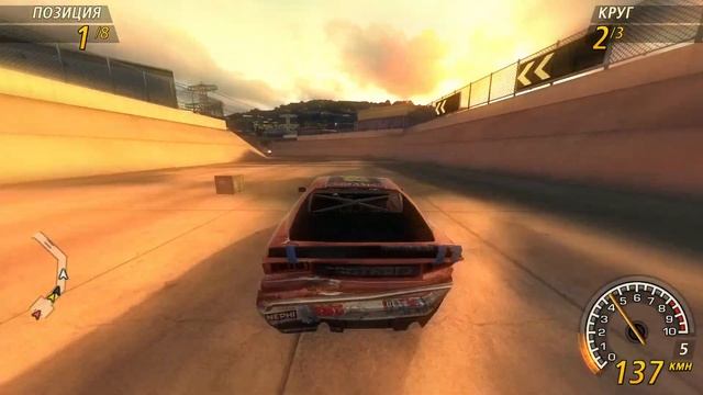 Flatout 2. Запись с гонки. Вновь гоняю с ветерком😎 смотреть онлайн