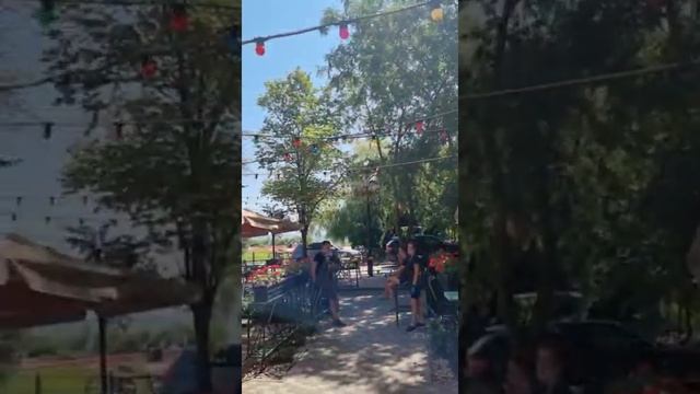 Отзыв об уличных зонтах 3х3 на боковой опоре City Zont смотреть онлайн