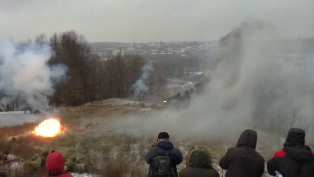 Дмитров. Реконструкция боя под Дмитровом. смотреть онлайн