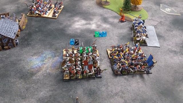 Warhammer Fantasy Battle Report EMPIRE Vs KISLEV Warhammer Armies Project