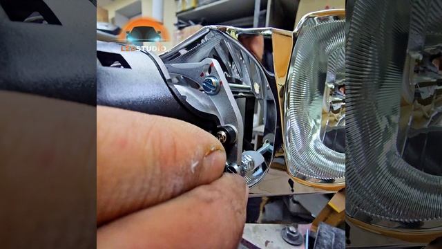 Lada Vesta процесс модернизации света фар смотреть онлайн