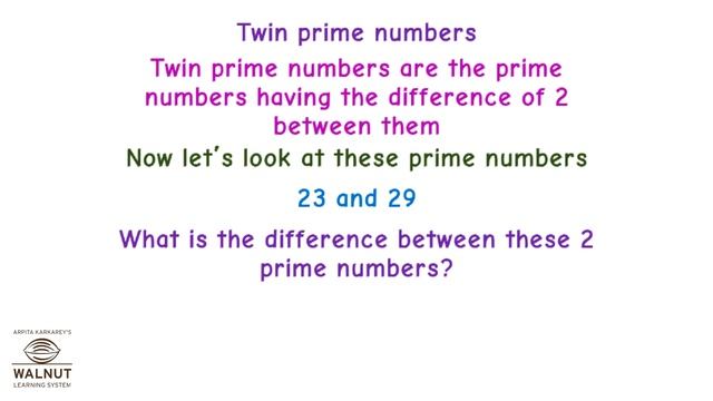 6 Math - Playing with numbers - Twin primes and co-prime numbers смотреть онлайн