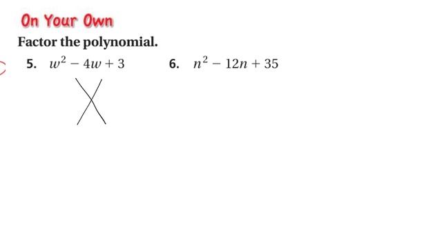 7.7B - Factoring x2 + bx + c смотреть онлайн