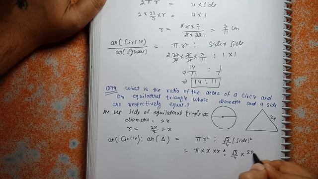 Class 10 Ch 12 Q 73 to Q 76 | Area related to circles | Important Question | Support material | смотреть онлайн