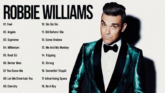 Robbie Williams Greatest Hits Collection - Robbie Williams Best Songs Full Album смотреть онлайн