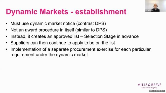 5 in 25 - Procurement Act: Frameworks and Dynamic Markets смотреть онлайн